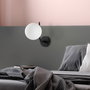 Opviq Lámpara de Pared Antler - 15016 Negra